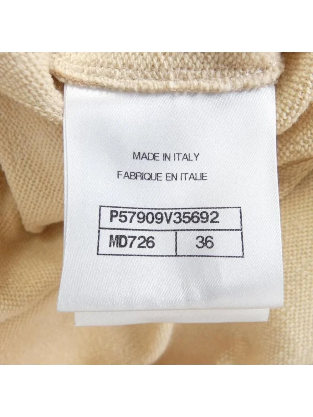 Chanel Shirt Beige